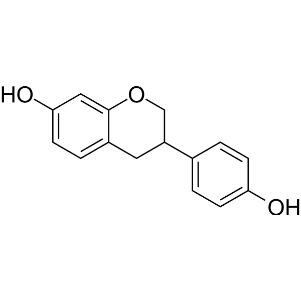 (±)-Equol Structure