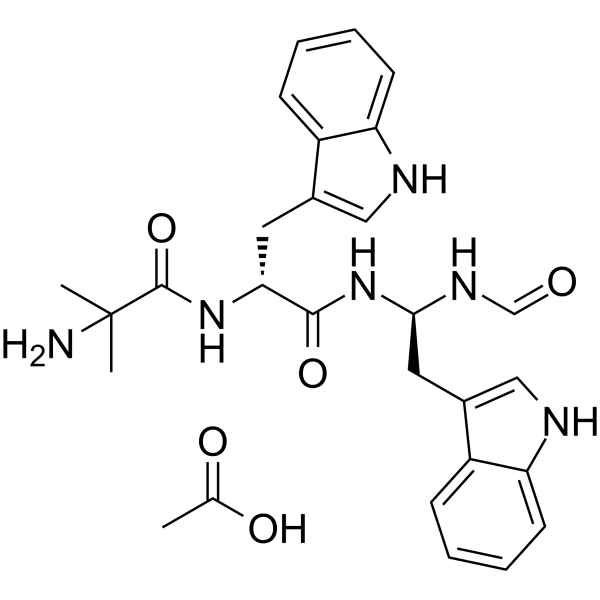 Macimorelin acetate Structure