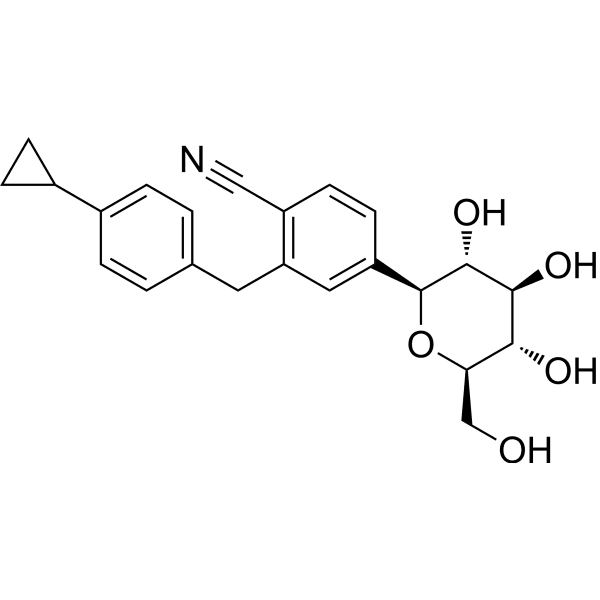 Velagliflozin  Structure