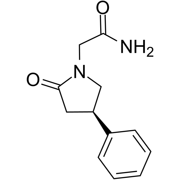 (R)-Phenylpiracetam Structure