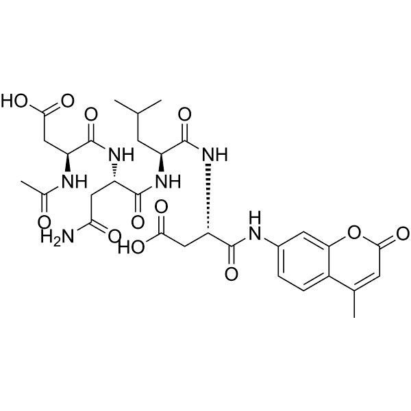 Ac-DNLD-AMC Structure