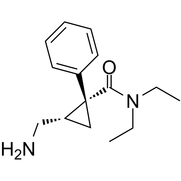Dextromilnacipran Structure