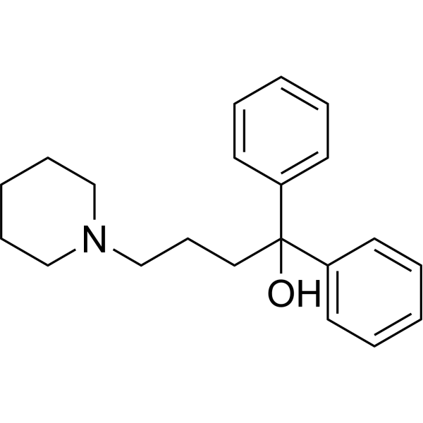 Diphenidol  Structure