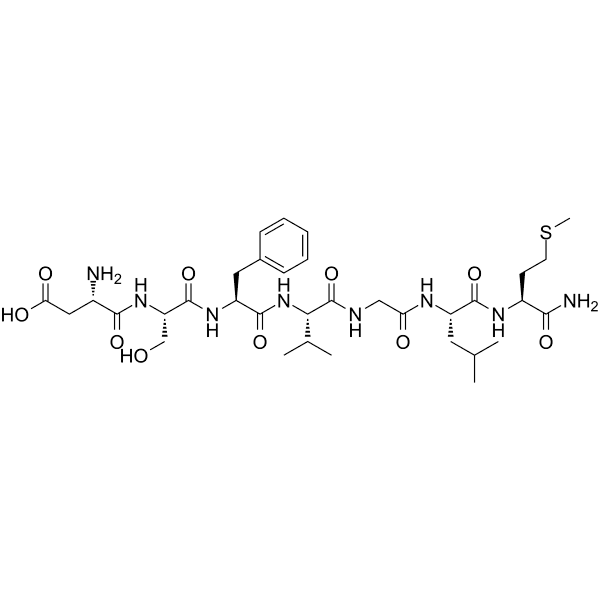 Neurokinin A(4-10) Structure