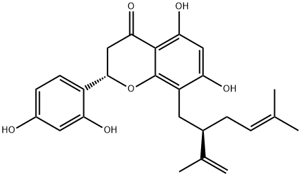 Sophoraflavanone G Structure