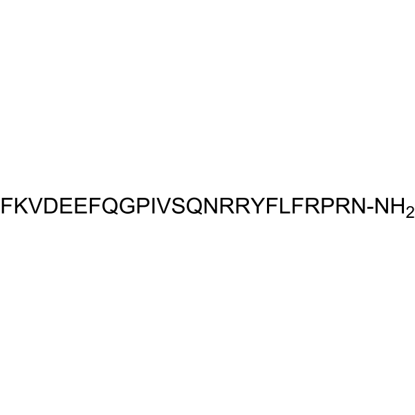 Neuromedin U-25 (porcine) Structure