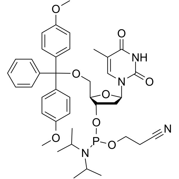 DMT-dT-CE Structure