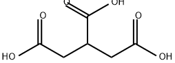 Tricarballylic acid Structure