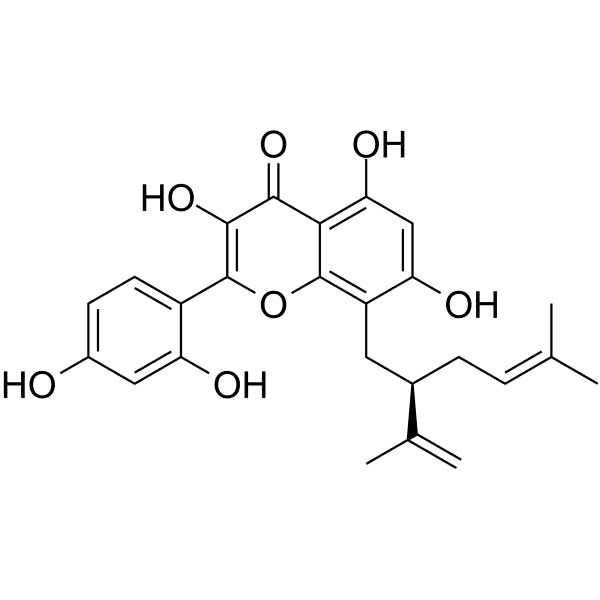 Kushenol C Structure