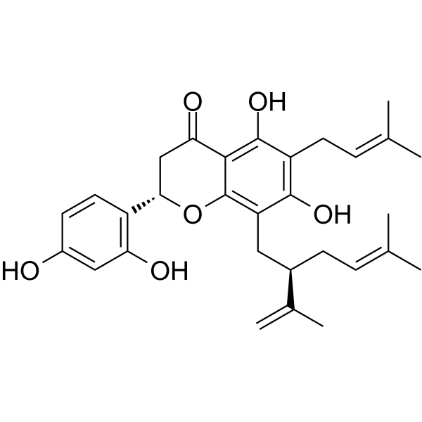Kushenol B Structure