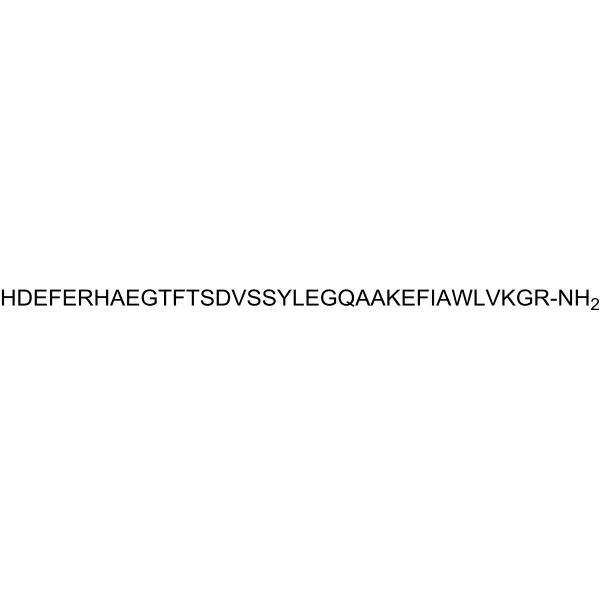 GLP-1 (1-36) amide (human, rat) Structure