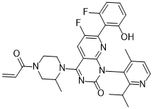 AMG-510 racemate Structure