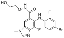 ARRY-162 (Binimetinib) Structure