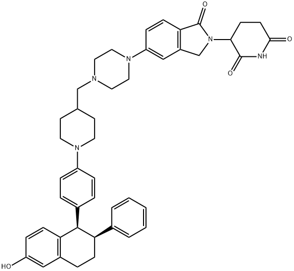 Vepdegestrant (ARV-471) Structure