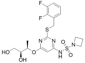 AZD-5069 Structure