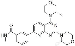 Vistusertib Structure