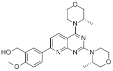 AZD8055 Structure