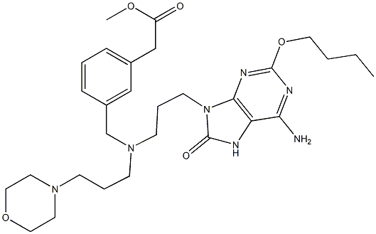 AZD8848  Structure