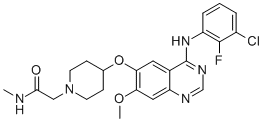 Sapitinib (AZD8931) Structure