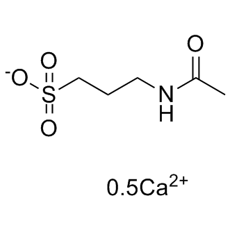 Acamprosate calcium Structure