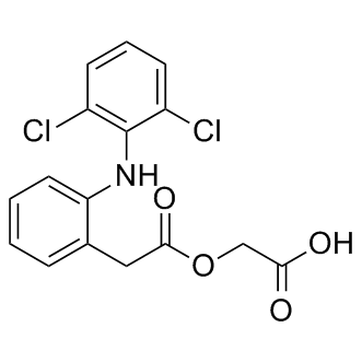 Aceclofenac Structure