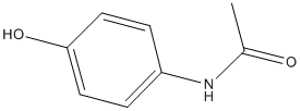 Acetaminophen Structure