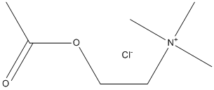 Acetylcholine Chloride Structure