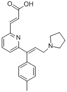 Acrivastine Structure