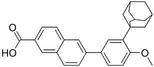 Adapalene Structure