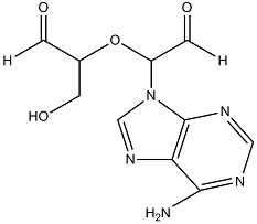 Adenosine Dialdehyde Structure