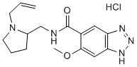 Alizapride hydrochloride Structure