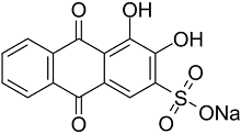 Alizarin Red S sodium Structure