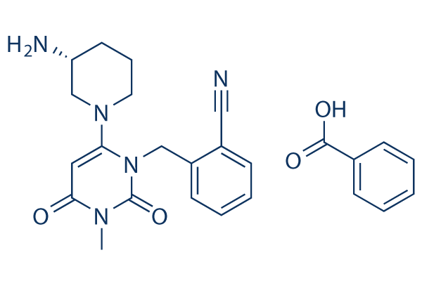 Alogliptin Benzoate Structure