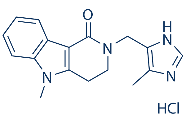 Alosetron Hydrochloride Structure