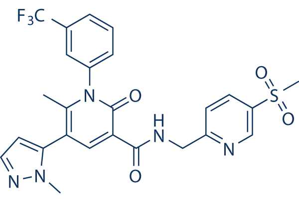 Alvelestat (AZD9668) Structure