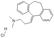 Amitriptyline hydrochloride  Structure