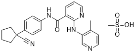 Apatinib mesylate Structure