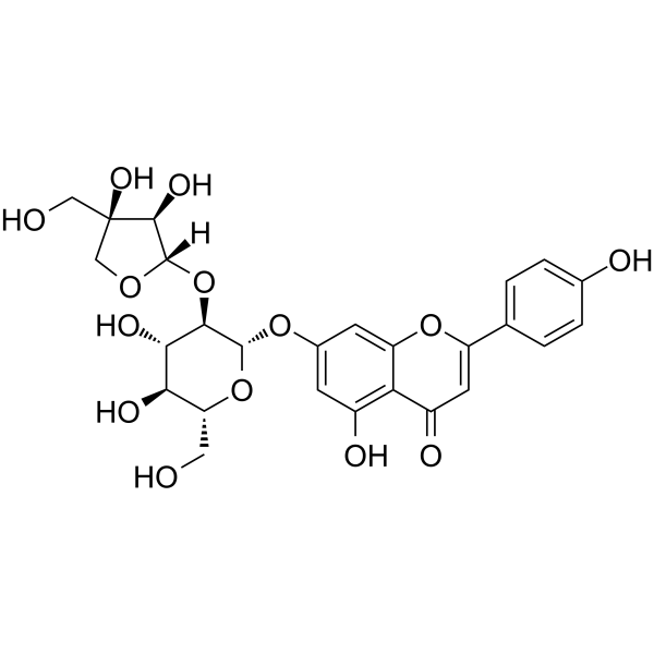 Apioside Structure