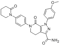 Apixaban Structure