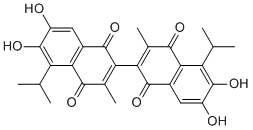 Apogossypolone  Structure