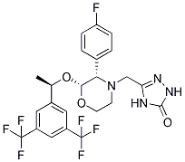 Aprepitant Structure