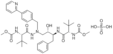 Atazanavir Sulfate Structure