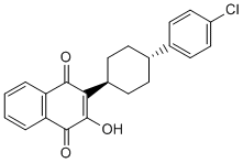 Atovaquone Structure