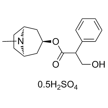 Atropine sulfate Structure