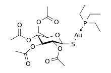 Auranofin Structure