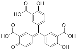 Aurintricarboxylic acid Structure