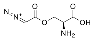 Azaserine Structure