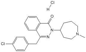 Azelastine hydrochloride Structure