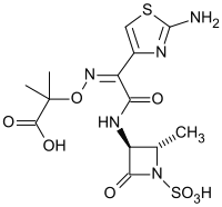 Aztreonam Structure