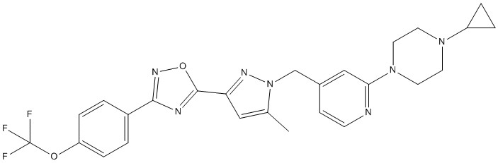 BAY 87-2243 Structure